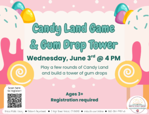 Candy Land Game & Gum Drop Tower - Thumbnail