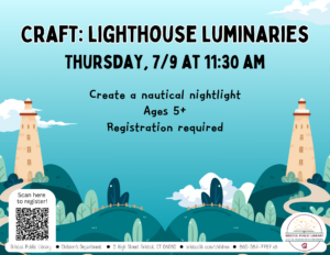 Craft: Lighthouse Luminaries - Thumbnail