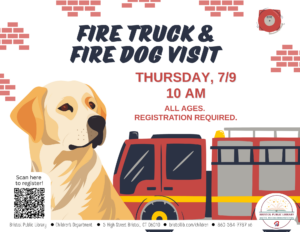 Fire Truck & Fire Dog Visit - Thumbnail