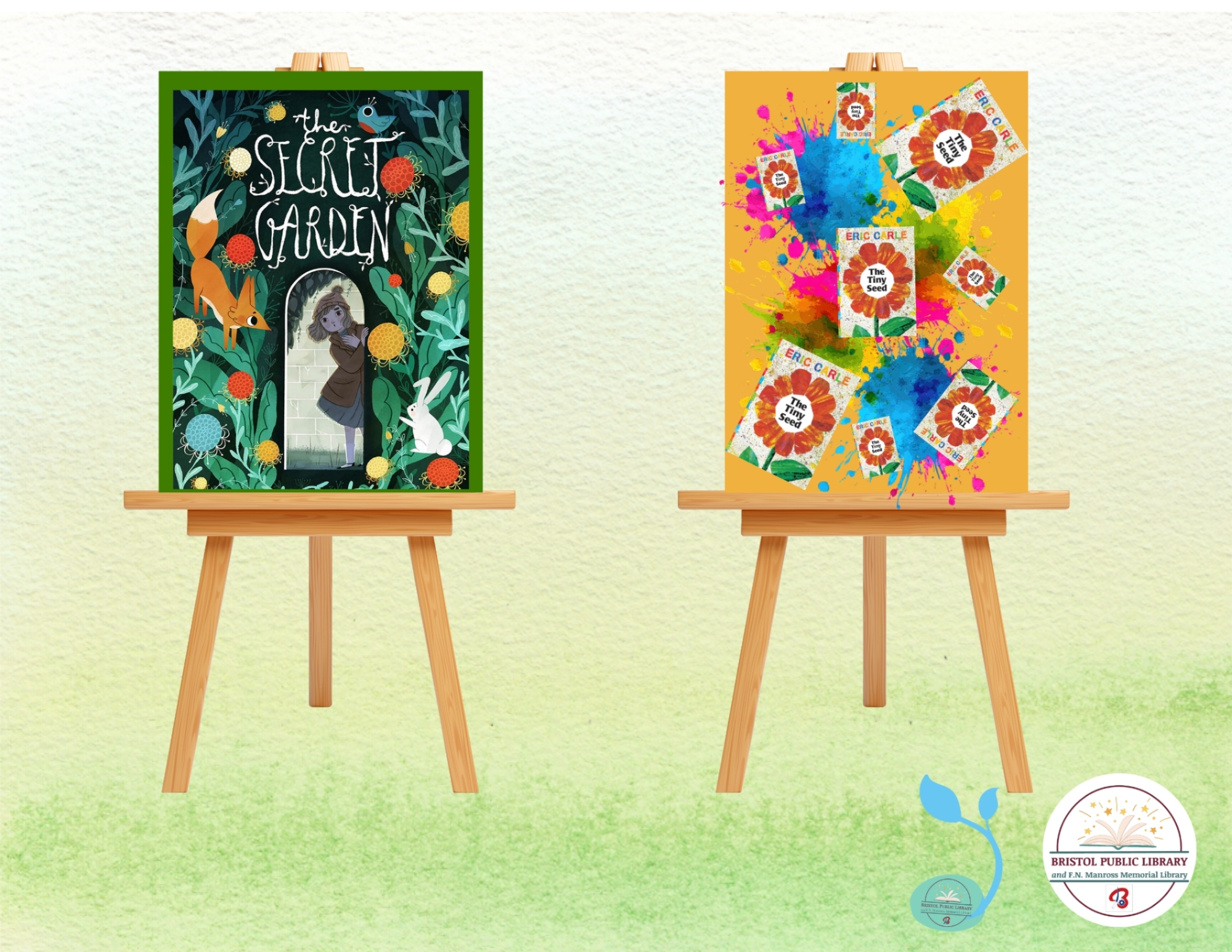 Banner - Tiny Art Show Registration & Canvas Pickup Begins
