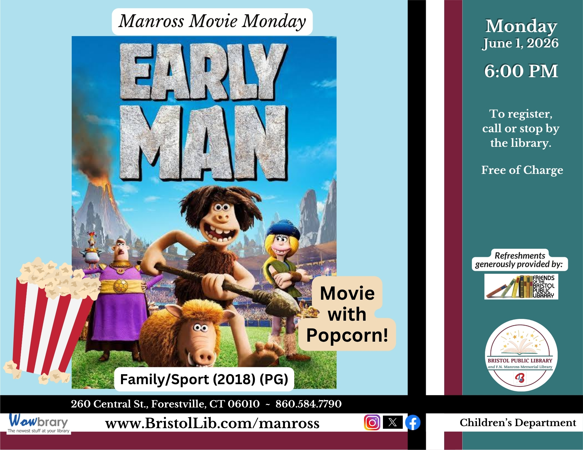 Banner - Manross Movie Monday: Early Man