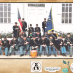 A photo of the 8CV Civil War Union Infantry