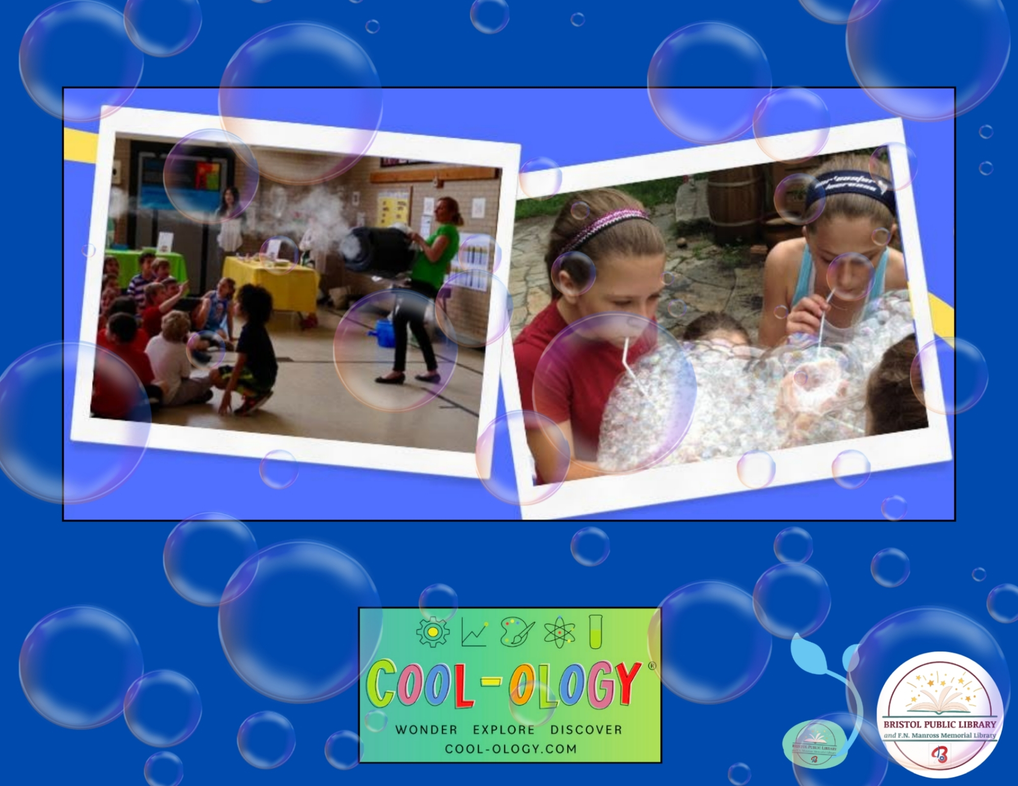Banner - Bubbles Workshop with COOL-OLOGY