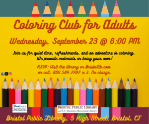 Coloring Club for Adults - Thumbnail
