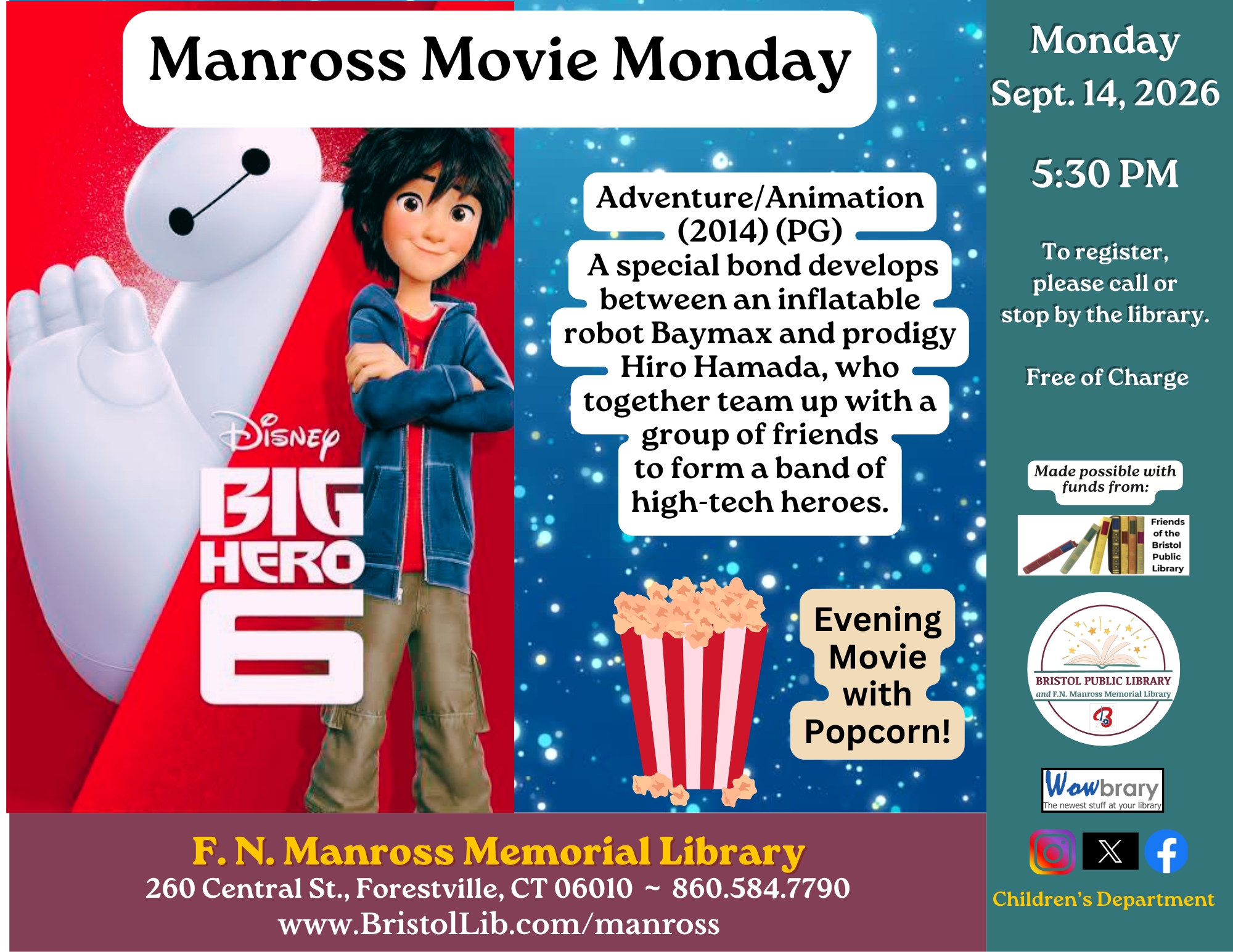 Banner - Manross Movie Monday: Big Hero 6