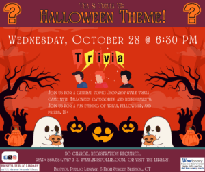 Tea & Trivia VI: Halloween Theme - Thumbnail