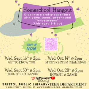 Homeschool Hangout: A CLUB FOR HOMESCHOOLER'S - Thumbnail