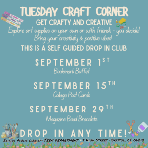 Tuesday Craft Corner: A SELF GUIDED CRAFT CLUB - Thumbnail