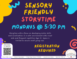 Sensory-Friendly Storytime - Thumbnail