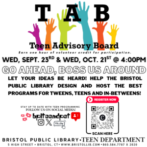 T.A.B. (Teen Advisory Board) Meeting - Thumbnail