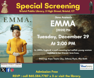 Special Jane Austen Movie: Emma (2020) PG - Thumbnail