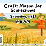 Craft: Mason Jar Scarecrows