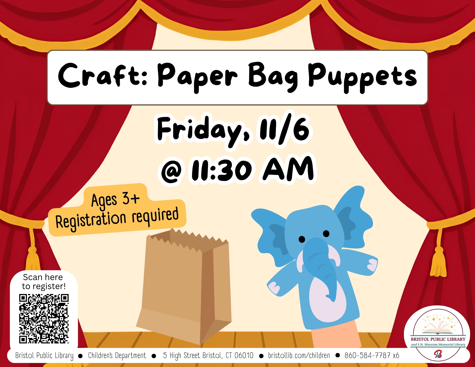 Craft: Paper Bag Puppets