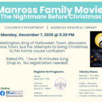 A flyer showing the movie cover.