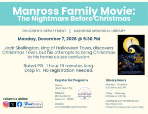 A flyer showing the movie cover.