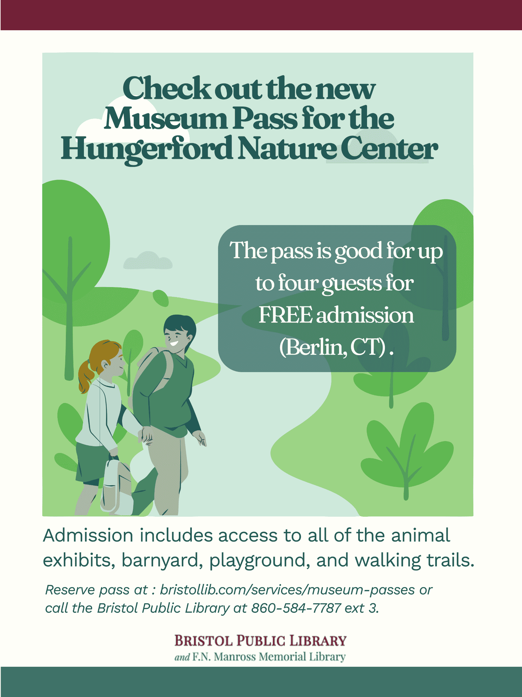 Photo of event - New Museum Pass Available: Hungerford Nature Center